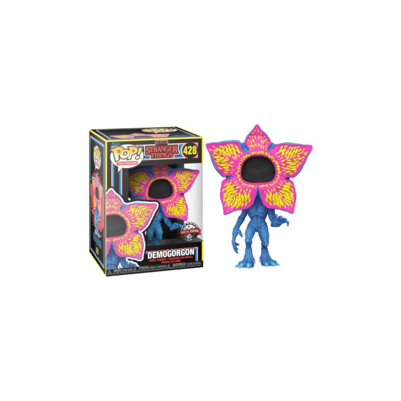 FUNKO POP Demogorgon 428 - Stranger Things Edición Especial Black Light - 889698598200