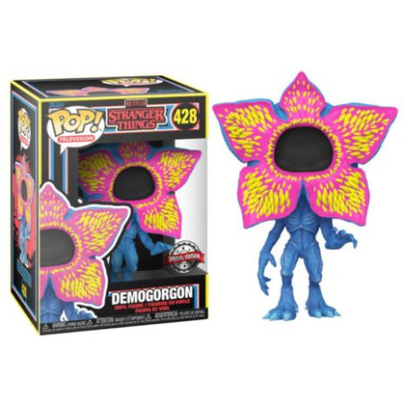 FUNKO POP Demogorgon 428 - Stranger Things Edición Especial Black Light - 889698598200