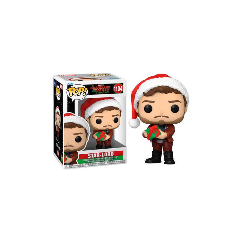 FUNKO POP Star-Lord 1104 - Marvel Guardianes de la Galaxia Navidad - 889698643337