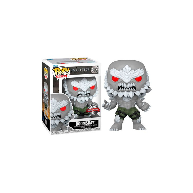 FUNKO POP Doomsday 408 - Injustice: Dioses entre nosotros Edición Especial - 889698581547