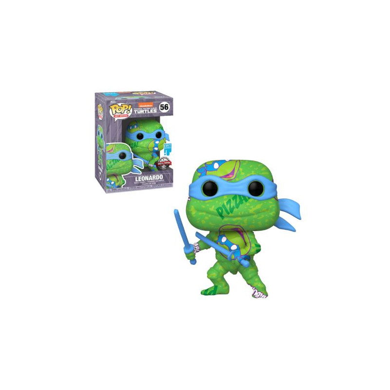 FUNKO POP Leonardo 56 - Tortugas Ninja 2 Art Series Edición Especial - 889698598910