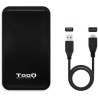 Caja para Disco Duro TOOQ TQE-2528B - 4TB · SATA · USB 3.0 · USB 3.1 · 2.5