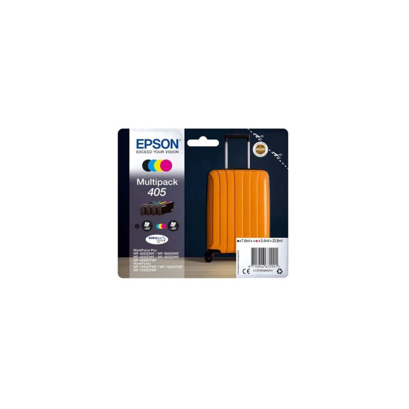 Cartucho  Original EPSON 405 BK+C+M+Y - C13T05G6401 [PAG-300] [ML-7]