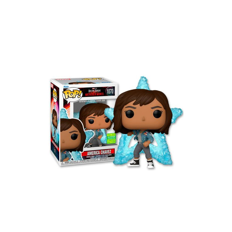 FUNKO POP America Chavez 1070 - Doctor Strange en el Multiverso de Locura Edición Limitada - 889698652476