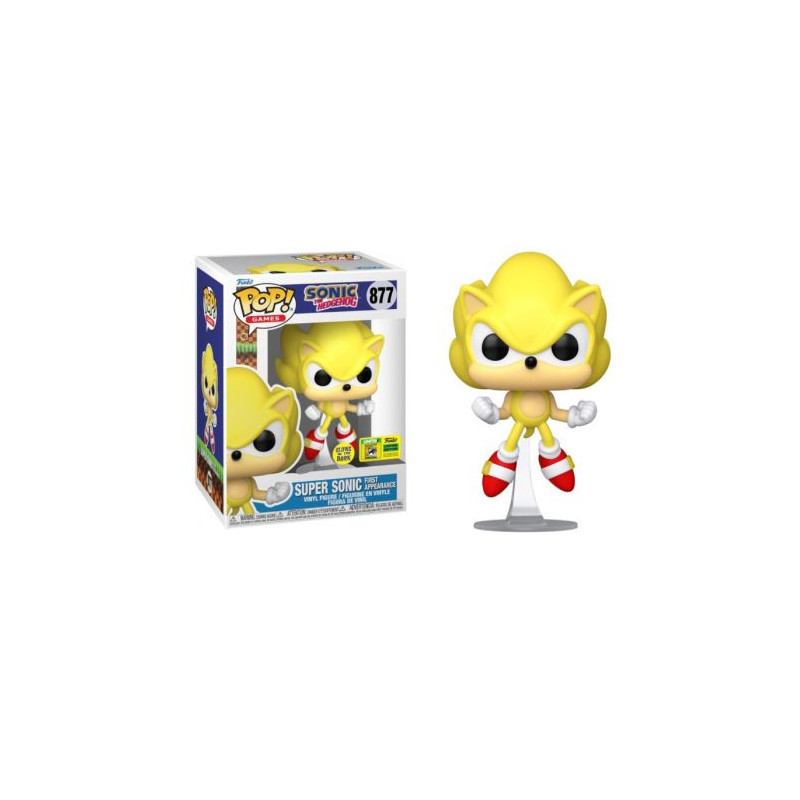 FUNKO POP Súper Sonic 877 - Sonic Brilla en la Oscuridad Edición Limitada - 889698652599