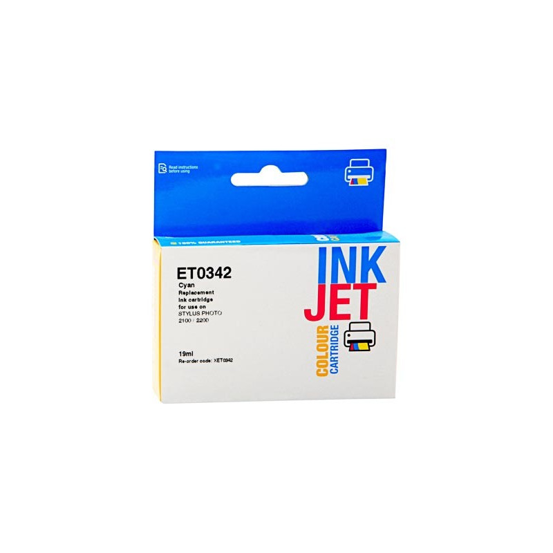 Cartucho de tinta  Alternativo EPSON CIAN E342
