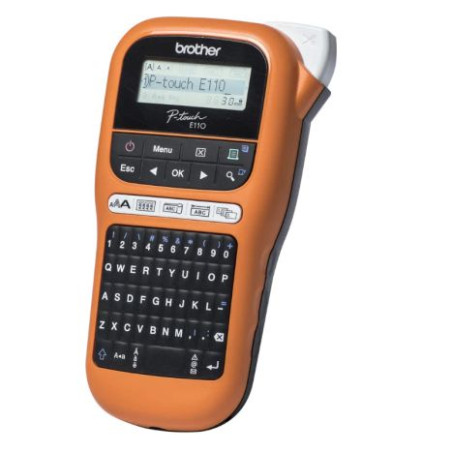 Etiquetadora Electrónica BROTHER PT-E110VP - 12 mm · 6xAAA