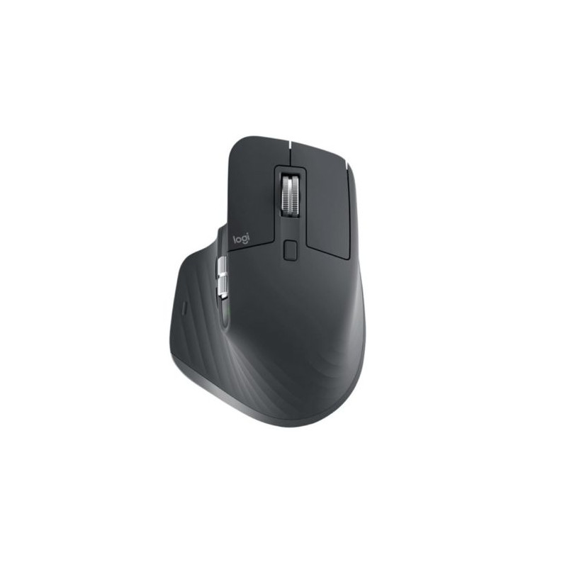 Ratón Inalámbrico Ergonómico LOGITECH MX Master 3S 910-006559 - BT · Receptor USB · 8000DPI · 7 Botones · Grafito