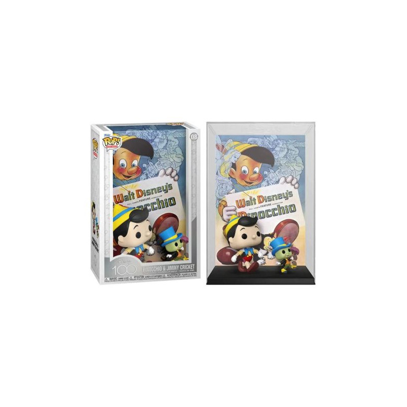 FUNKO POP Pinocho y Pepito Grillo 08 - Disney - 889698675796