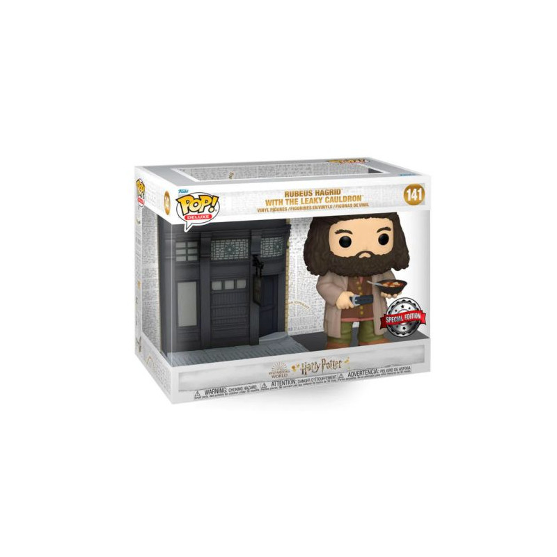 FUNKO POP Rubeus Hagrid con el Caldero Agujereado 141 - Harry Potter Edición Especial - 889698581349