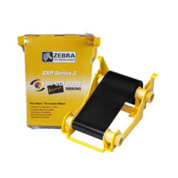 Cinta de Transferencia Térmica ZEBRA ZXP3 Serie 3 - Monocromo · 1000 Impresiones