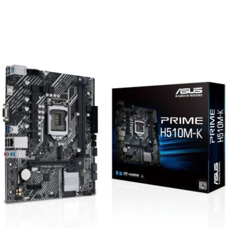 Placa Base ASUS Prime H510M-K - Socket 1200 · DDR4 · Mirco ATX