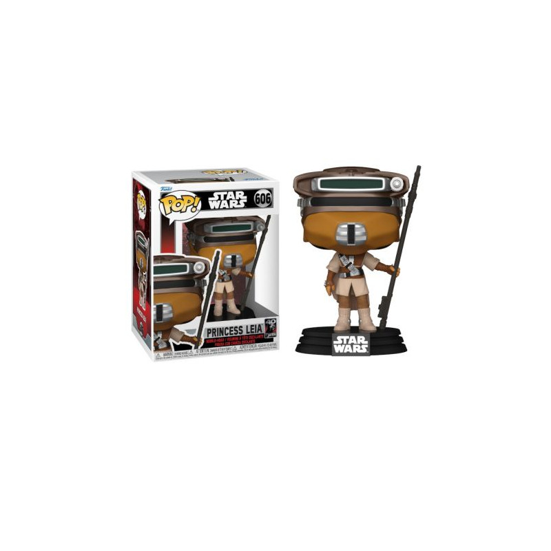 FUNKO POP Princesa Leia 606 -Star Wars El Retorno del Jedi - 889698707480
