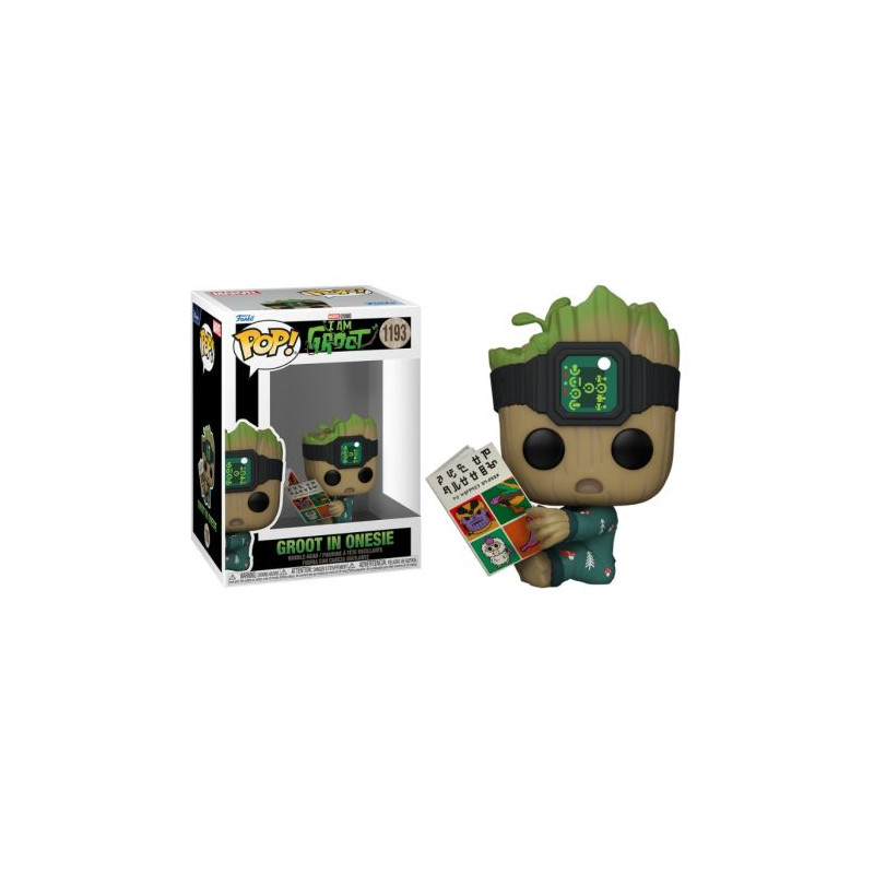 FUNKO POP Groot con Mono 1193 - Yo Soy Groot - 889698706513