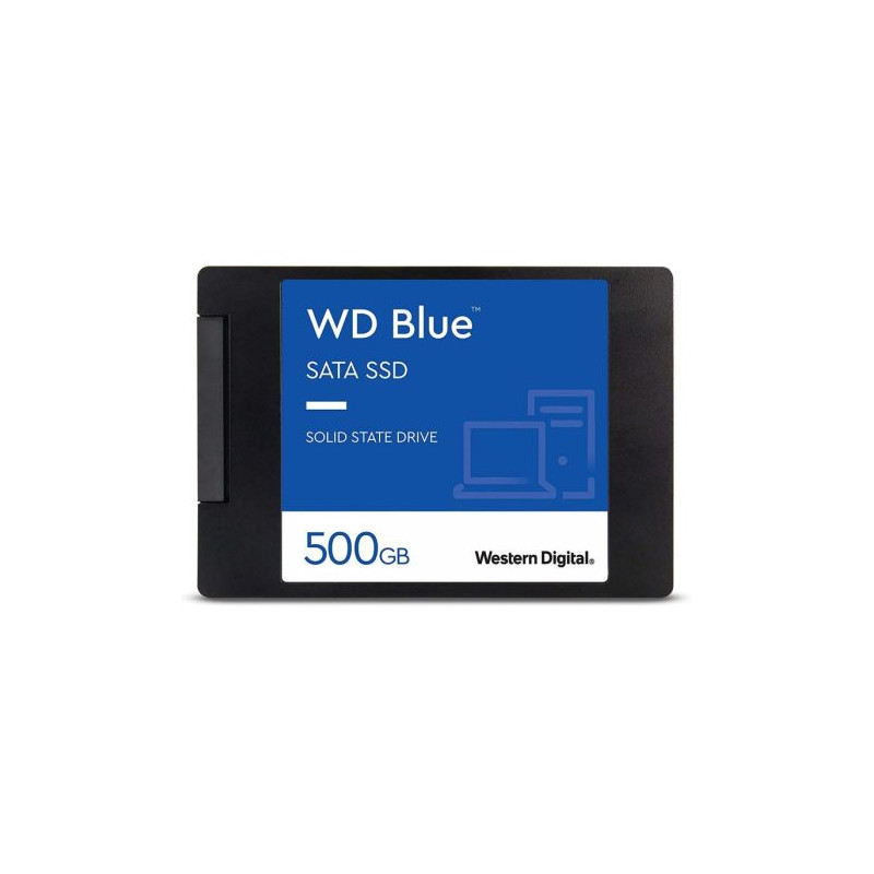 Disco Duro Interno SSD WD Blue SA510 WDS500G3B0A - 500GB · SATA III · 2.5
