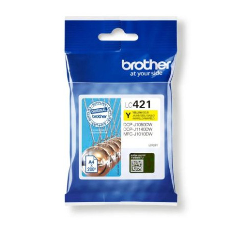 Cartucho Original BROTHER LC121 Amarillo - LC121YBP-REF Producto Caducado [ML-3.9][PAG-300]