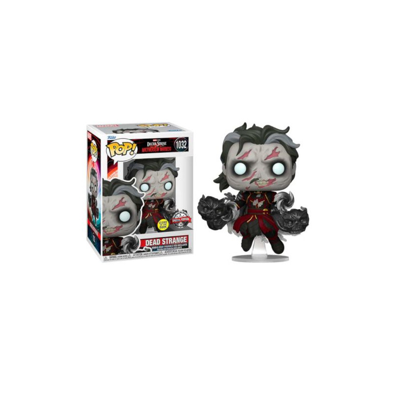 FUNKO POP Muerte Strange 1032 - Doctor Strange en el Multiverso de Locura Brillante en la Oscuridad Edición Especial - 889698...