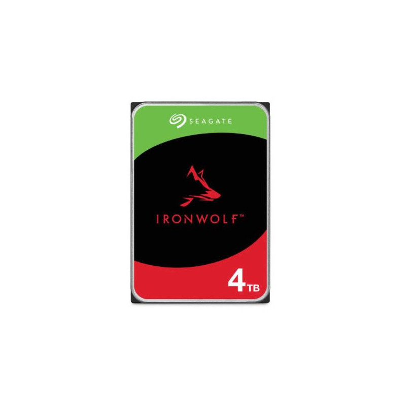 Disco Duro Interno HDD SEAGATE IRONWOLF ST4000VN006 - 4TB · SATA III · 3.5 · 256MB Búfer