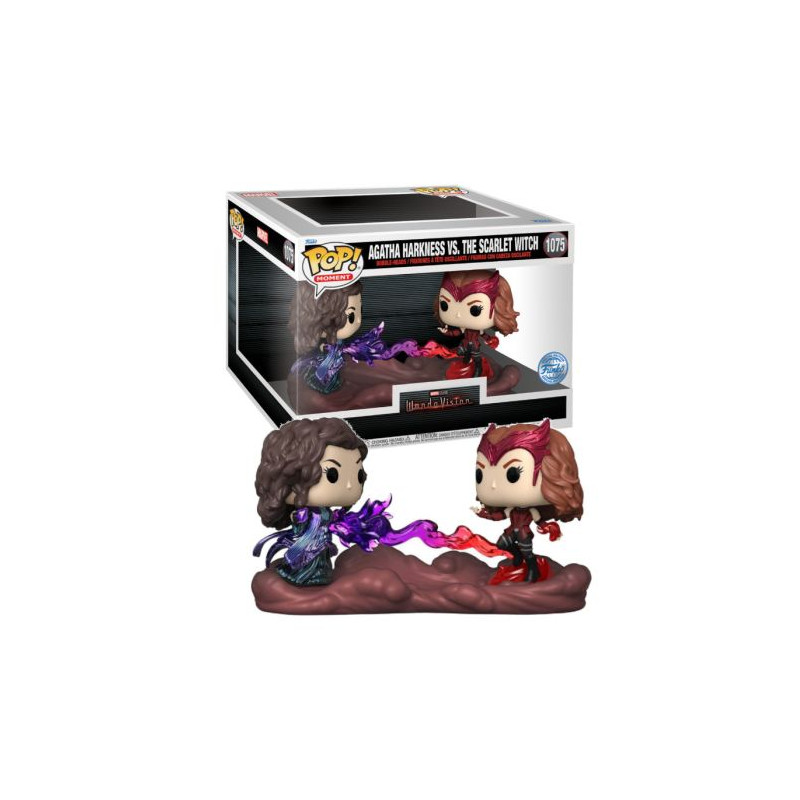 FUNKO POP Agatha Harkness VS Bruja Escarlata 1075 - WandaVision Edición Especial - 889698650984