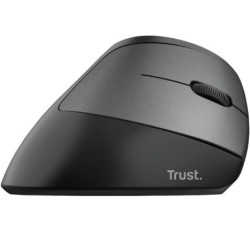 Ratón Inalámbrico Ergonómico TRUST Bayo Eco - USB 2.0 · 2400DPI  · Batería Recargable · Negro