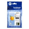 Pack 4 Cartucho Original BROTHER LC3211 BK+C+M+Y - LC3211VAL [PAG-200]