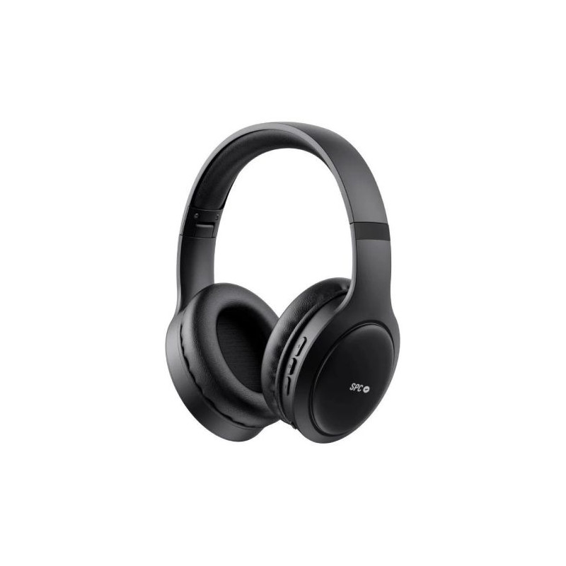 Auriculares Diadema Inalámbricos SPC Heron Studio - BT 5.1 · Micrófono · Negro