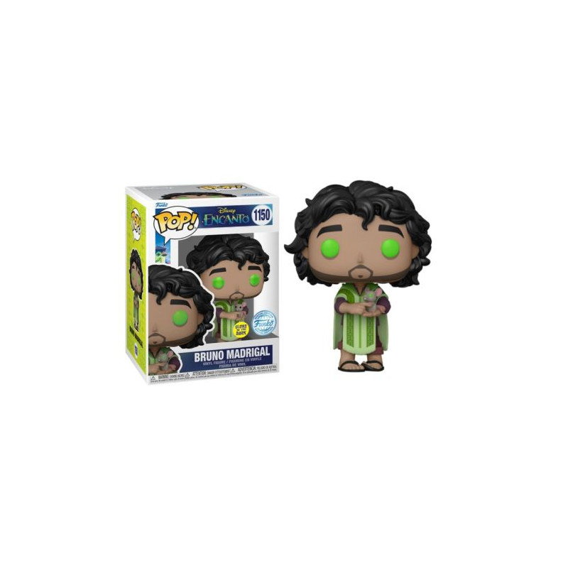 FUNKO POP Bruno Madrigal 1150 - Encanto Brillante en la Oscuridad Exclusivo - 889698685061