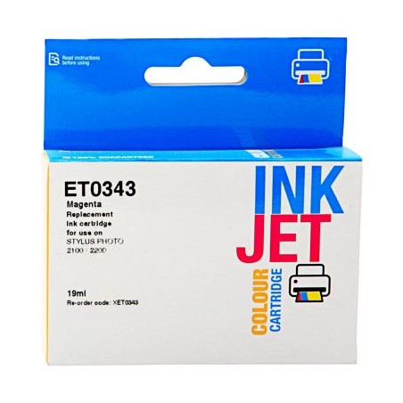 Cartucho de tinta  Alternativo EPSON MAGENTA E343