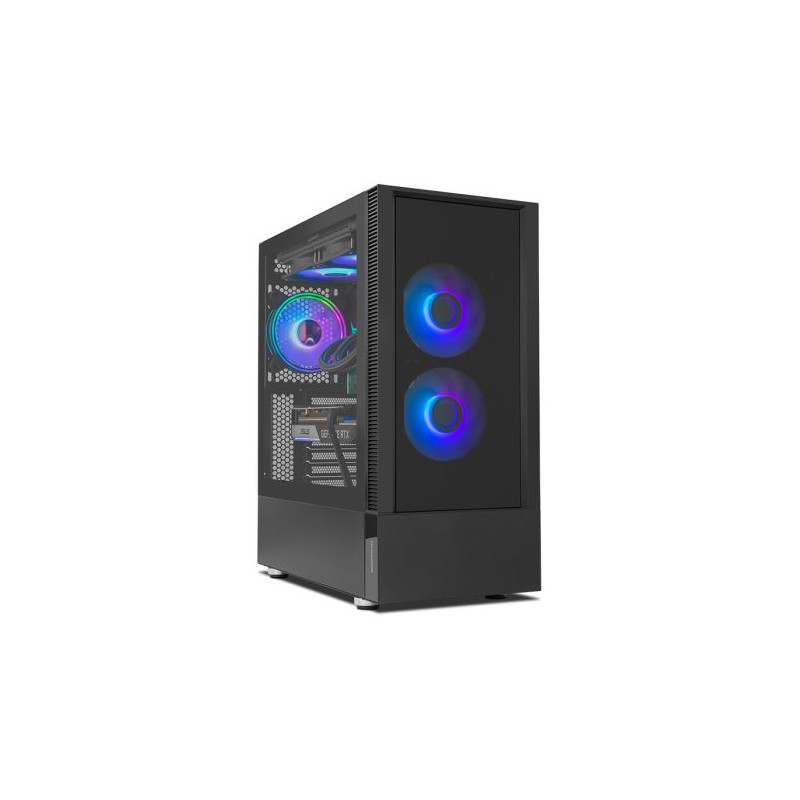 Caja Semitorre Gaming NOX Hummer Nemesis - ATX · Micro ATX · 3x3.5 · 3x2.5 · USB 3.0 · USB 2.0 · ARGB · Negro