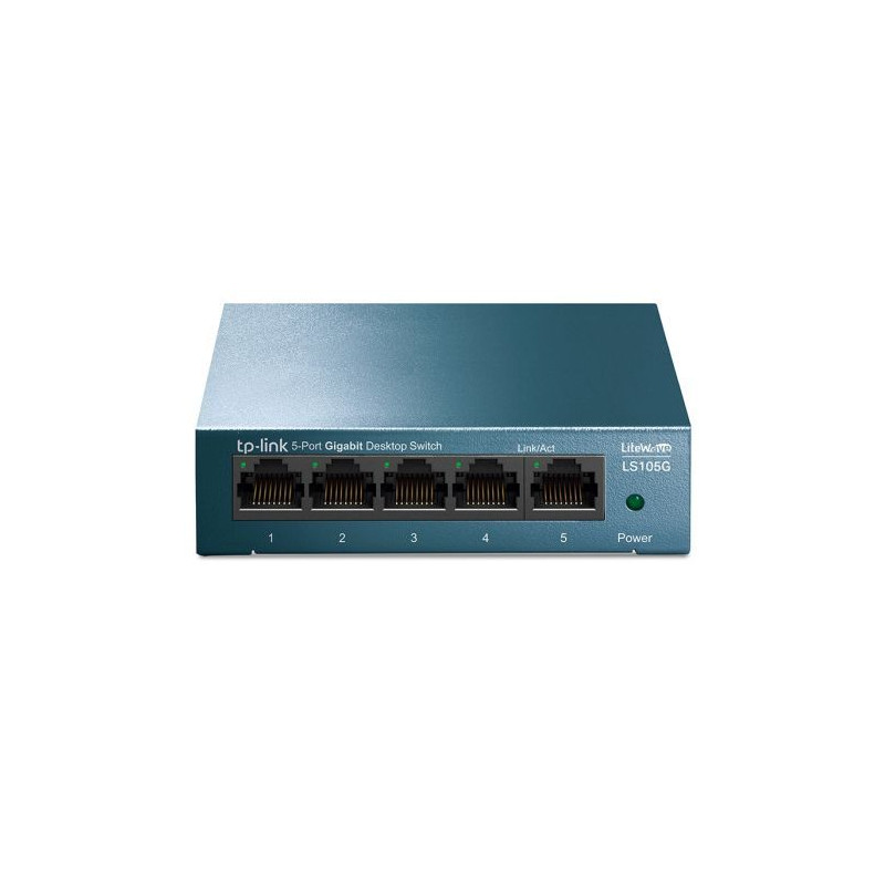 Switch de Red TP-LINK LS105G - 5 Puertos · RJ45 · 10/100/1000