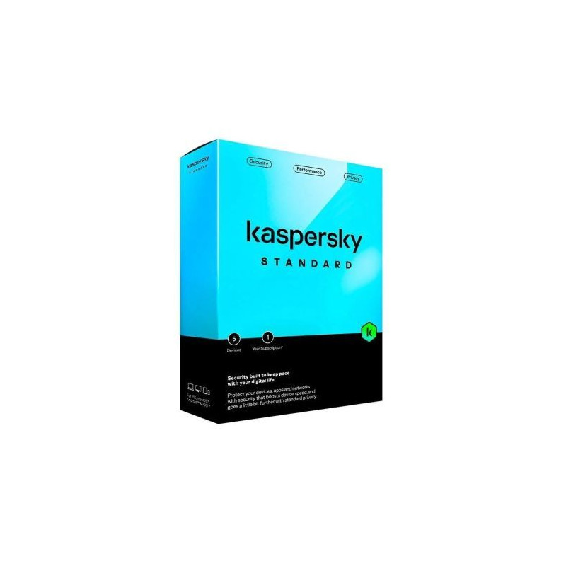 Antivirus KASPERSKY Standard KL1041S5EFS-Mini-ES - 5 Dispositivos · 1 Año