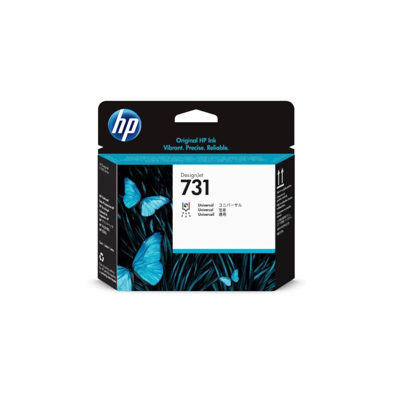 Cabezal HP 731 BK+C+M+Y - P2V27A