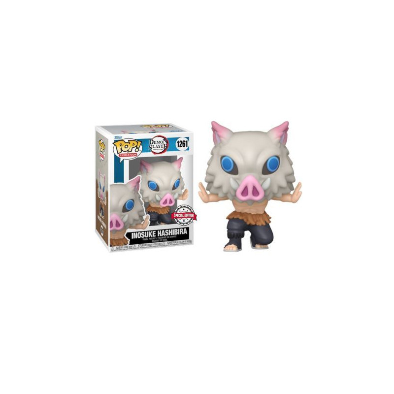 FUNKO POP Inosuke Hashibira 1261 - Demon Slayer Edición Especial - 889698684897