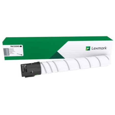 Toner Original LEXMARK 76C00K0 Negro - 76C00K0 [PAG-18500]