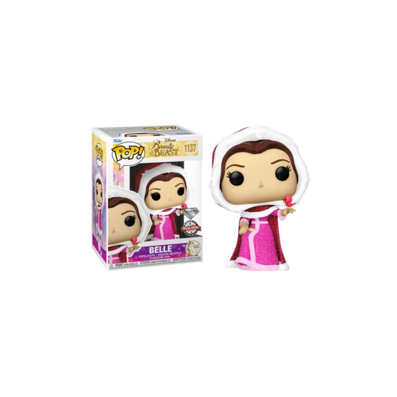FUNKO POP Bella 1137 - La Bella y la Bestia Brillante Edición Especial - 889698589468