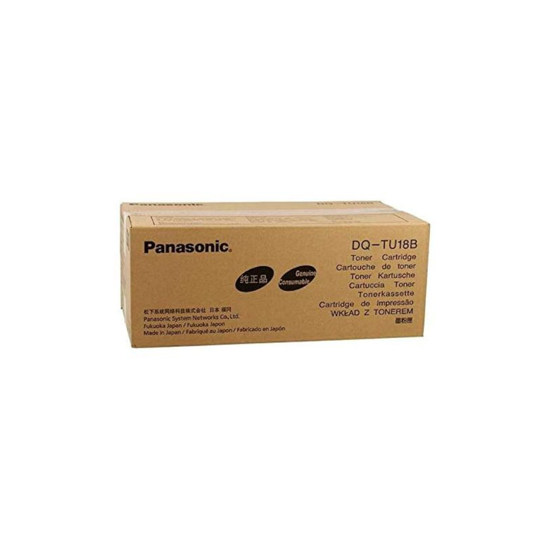 Toner Original PANASONIC DQ-TU18B Negro - DQ-TU18B [PAG-18000]
