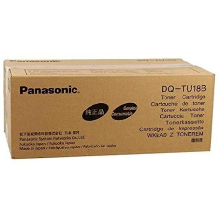 Toner Original PANASONIC DQ-TU18B Negro - DQ-TU18B [PAG-18000]