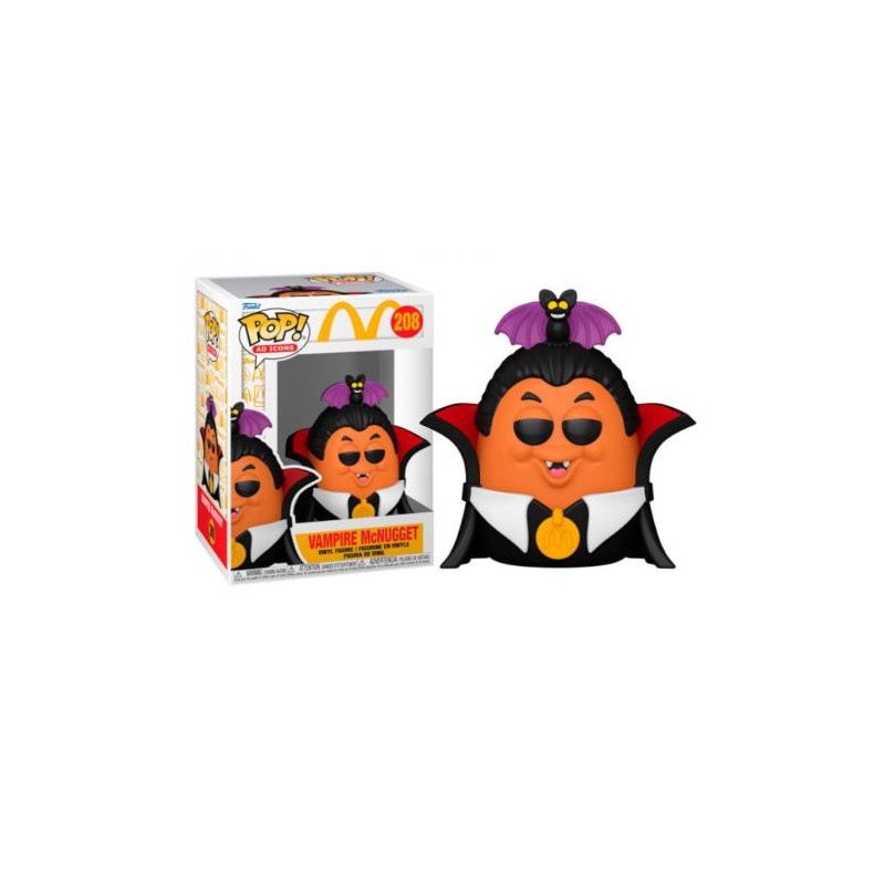 FUNKO POP McNugget Vampiro 208 - McDonalds - 889698740685