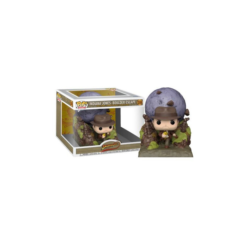 FUNKO POP Indiana Jones Escapa de la Roca 1360 - Indiana Jones - 889698645799
