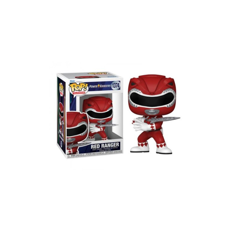 FUNKO POP Ranger Rojo 1374 - Power Ranger - 889698721578
