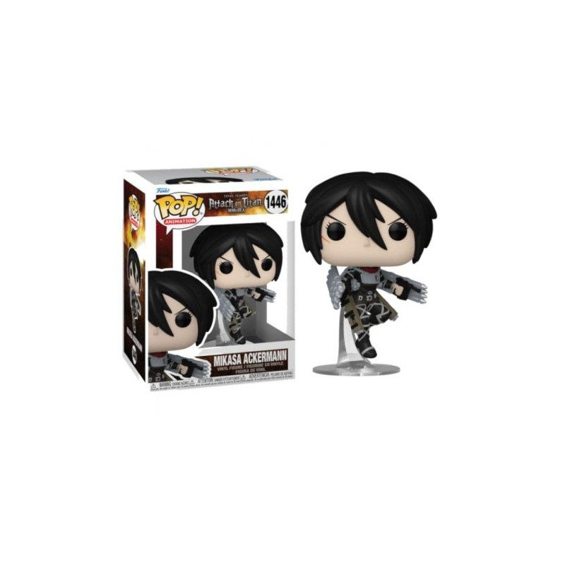 FUNKO POP Mikasa Ackerman 1446 - Attack on Titan - 889698679299