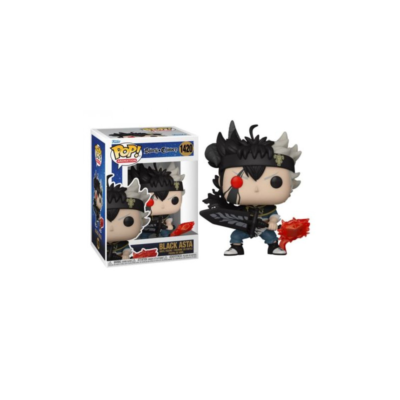 FUNKO POP Black Asta 1420 - Black Clover - 889698705684