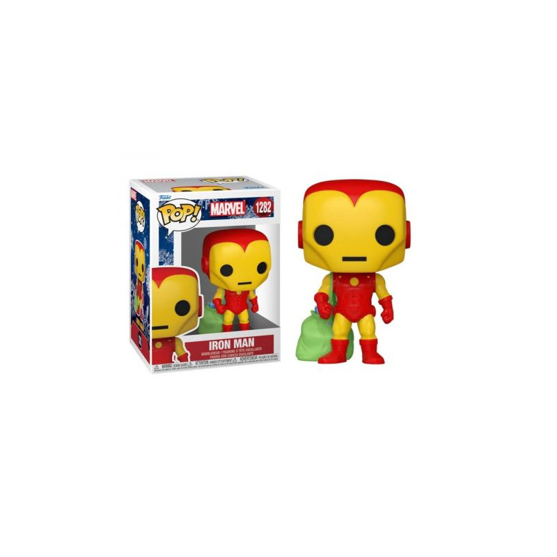 FUNKO POP Iron Man 1282 - Marvel Navidad - 889698721882