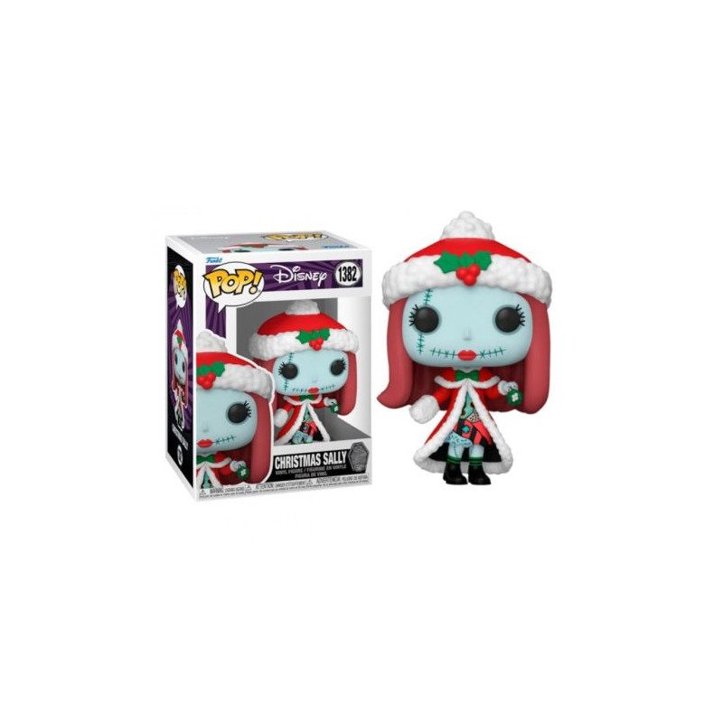 FUNKO POP Sally Navideña 1382 - Pesadilla Antes de Navidad - 889698723831