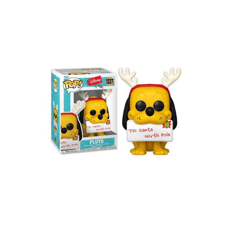 FUNKO POP Pluto 1227 - Disney Navidad- 889698643283
