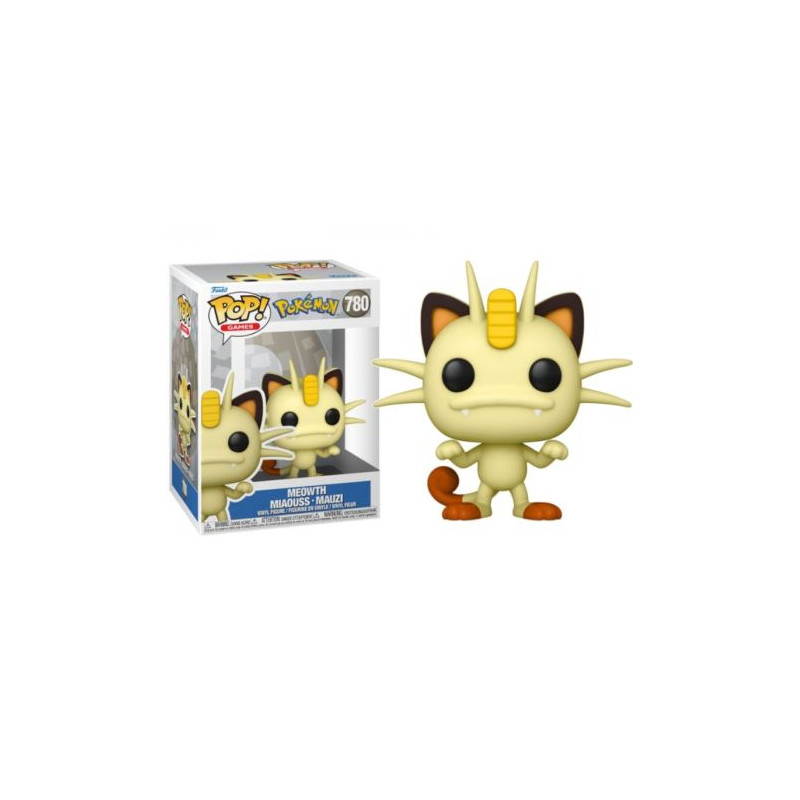 FUNKO POP Meowth 780 - Pokémon - 889698746304