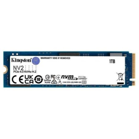 Disco Sólido SSD KINGSTON NV2 SNV2S/1000G - 1TB · PCIe 4.0