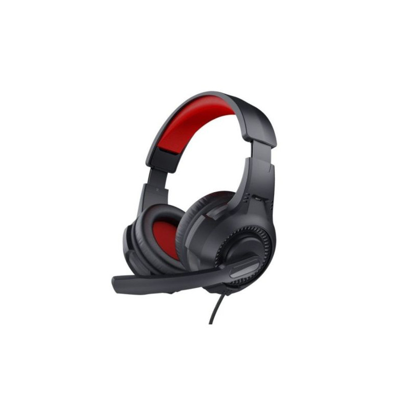 Auriculares de Diadema con Cable TRUST GAMING 24785 - Jack 3.5mm · Cable 2m · Micrófono · Negro/Rojo