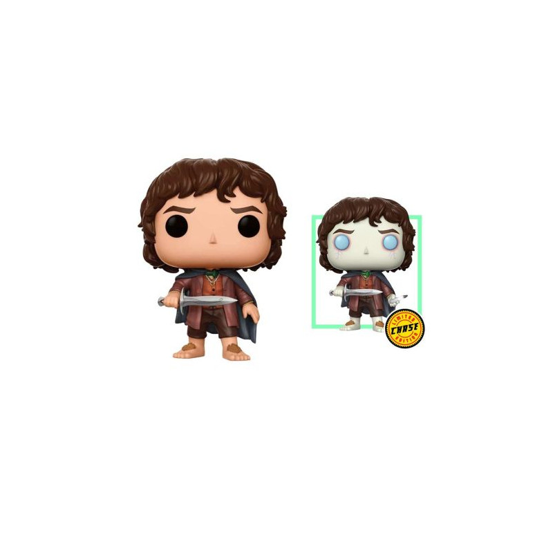 FUNKO POP Frodo 444 - El Señor de los Anillos Opción Chase Aleatoria - 889698135511