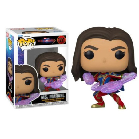 FUNKO POP Ms. Marvel 1251 - The Marvels - 889698675970
